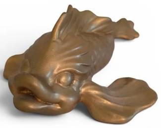 Anthony Freeman McFarlin Ceramic Koi Fish Sculpture