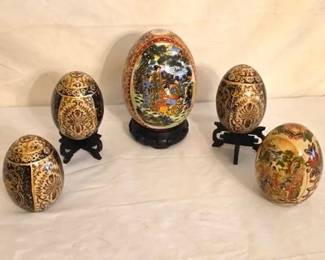 hand painted eggs