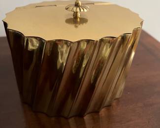 Vintage Brass hinged box $30