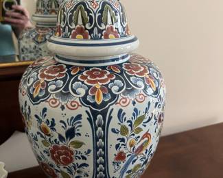 Delft Ginger jar $100