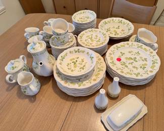 Petite Flora Ironstone Dishes 