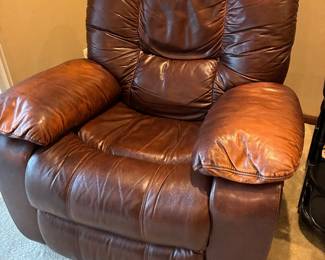 Very comfortable leather chair