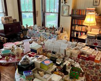 Various collectibles and trinkets