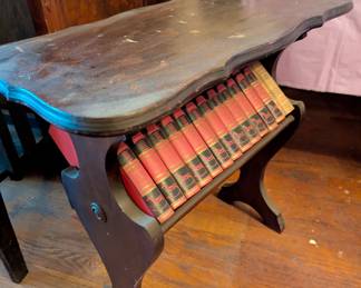 Vintage bookshelf
