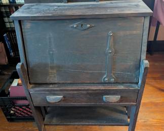 Antique wooden desk