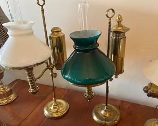 2 student lamps