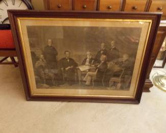 First Reading of the Emancipation Proclamation Before Liccoln's Cabinet