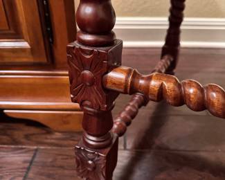 Carved Wooden Chair