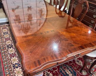 Stanley Furniture Dining Table with 9 chairs