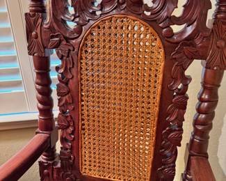 Carved Wooden Chair