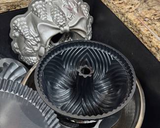 Metal bakeware and cutting boards