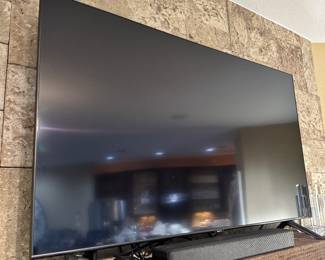 TV and soundbar