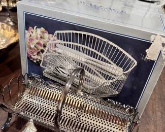 Silver-plate and other metal