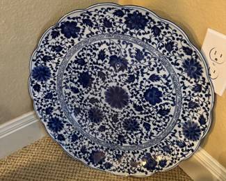 Blue and White