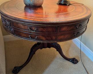 Round Wooden Table
