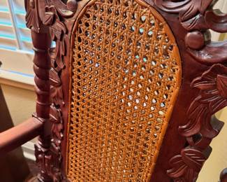 Carved Wooden Chair