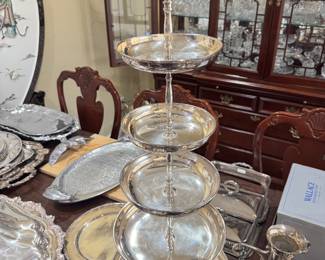 Silver-plate and other metal