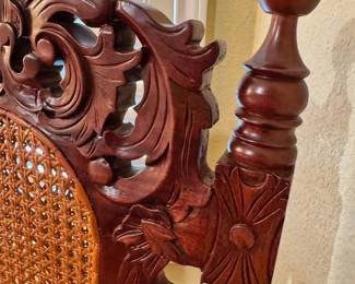 Carved Wooden Chair