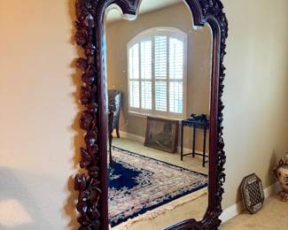 Carved Mirror