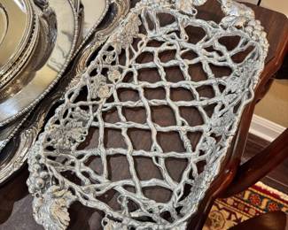 Silver-plate and other metal