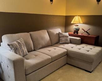 Storage Convertible Sofa