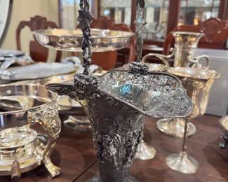 Silver-plate and other metal