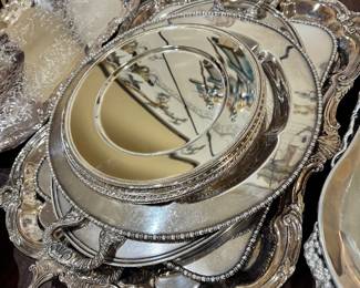 Silver-plate and other metal
