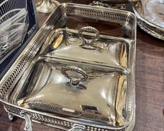 Silver-plate and other metal