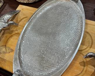 Silver-plate and other metal