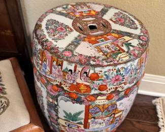 Hand Painted Stool