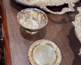 Silver-plate and other metal