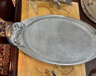Silver-plate and other metal