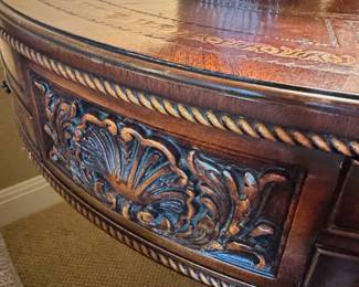 Round Wooden Table