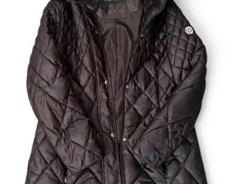 Womens Black Guess Winter Coat