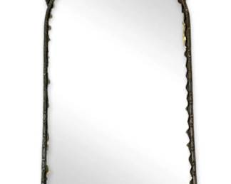 Antique Arched Wall Mirror