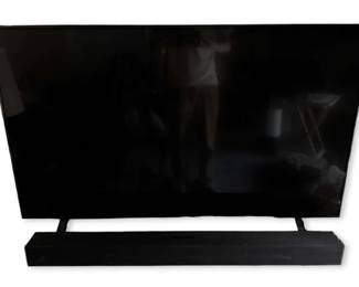 LG 50 Nanocell Television w Vizio Sound Bar