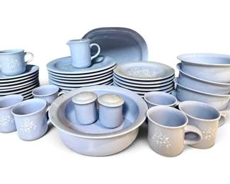Pfaltzgraff Blue Stoneware Dish Set