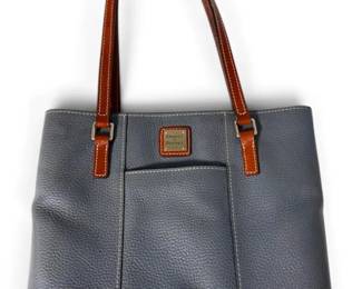 Dooney  Bourke Pebbled Leather Small Lexington Tote Bag w COA