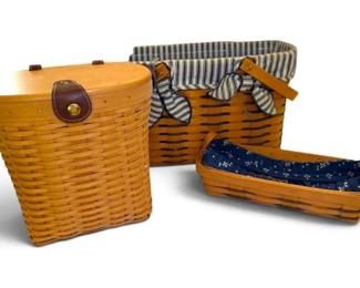 Longaberger Wicker Baskets
