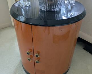 Modern end table with Storage