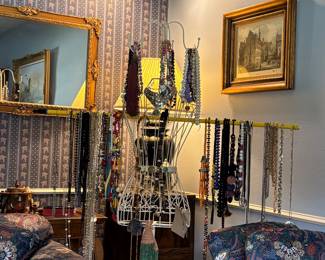 Costume jewelry & silver & gold