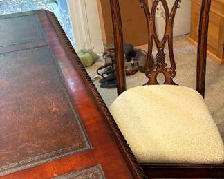 In the background is a pine end table that sold last week.  Some folks will see a spot of something in a picture and they will come looking for that item!!  