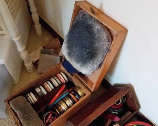 Old shoeshine kit