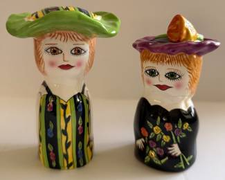 Susan Paley "Michelle & Jane" Salt & Pepper