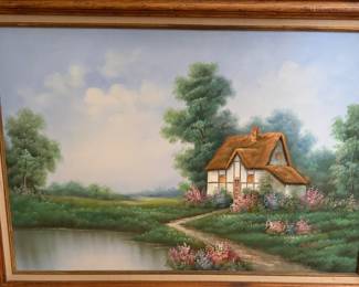Art by Marten "English Country Cottage"