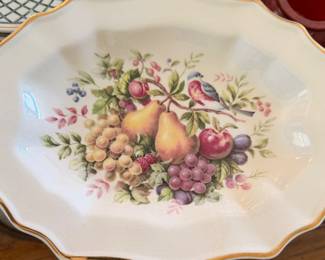 Enoch Wedgwood 22k Gold Trim Plates 