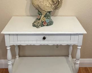 Accent Table, Rooster