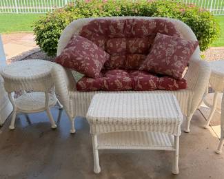Patio Wicker 7-pc Set