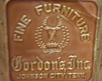 Vintage Gordon's Inc Fine Furniture End Table