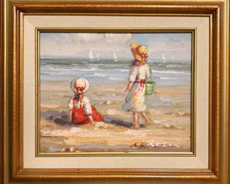 Art Children at the Beach 2/3